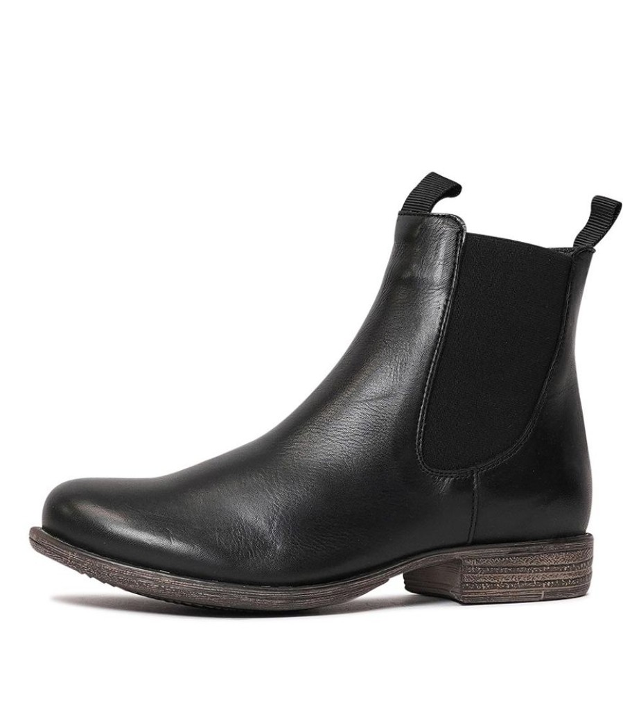 Boots EOS Shoes | Wisp Black Chelsea Boots