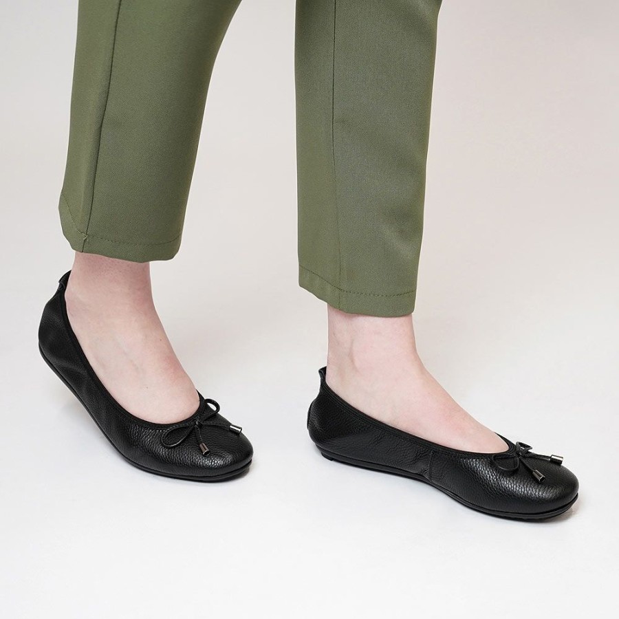 Flats Django & Juliette | Belin Black Leather