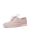 Flats Rollie | Derby Punch All Pink