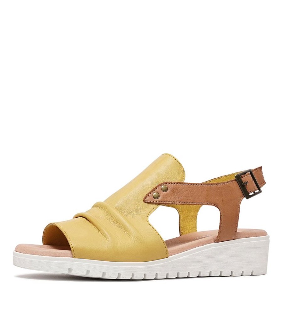 Sandals Django & Juliette | Madis Yellow