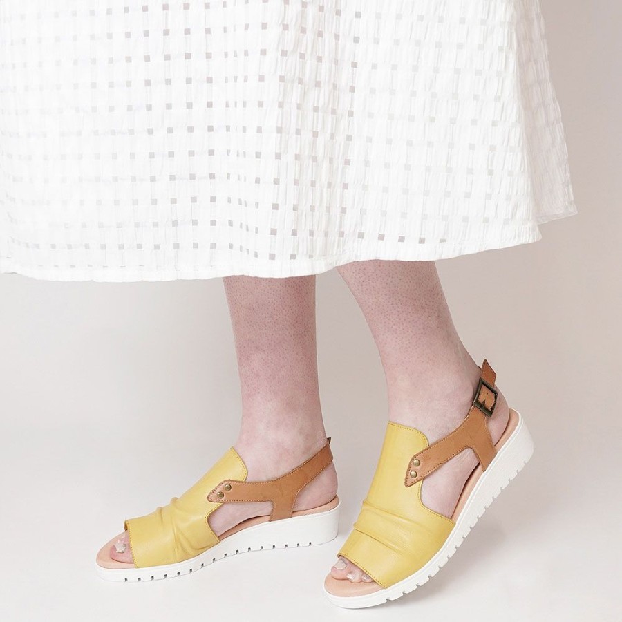 Sandals Django & Juliette | Madis Yellow