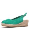 Heels Django & Juliette | Saniarly Light Emerald Suede