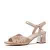 Heels Django & Juliette | Juba Nude/Gold Shimmer