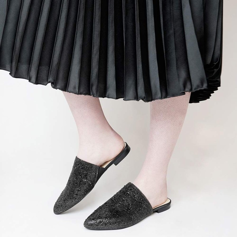 Flats Django & Juliette | Flash Black Jewels