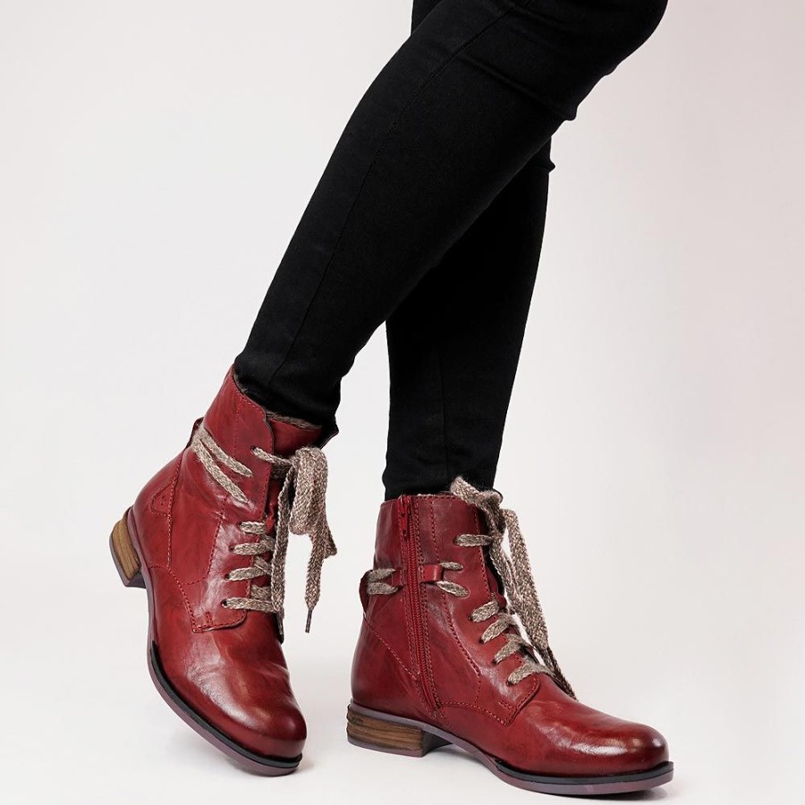 Boots Josef Seibel | Sanja 18 Bordeaux