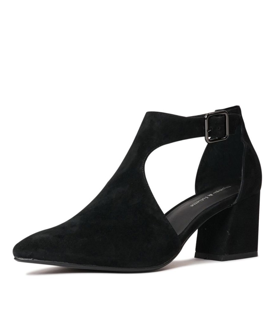 Heels Django & Juliette | Moreno Black Suede