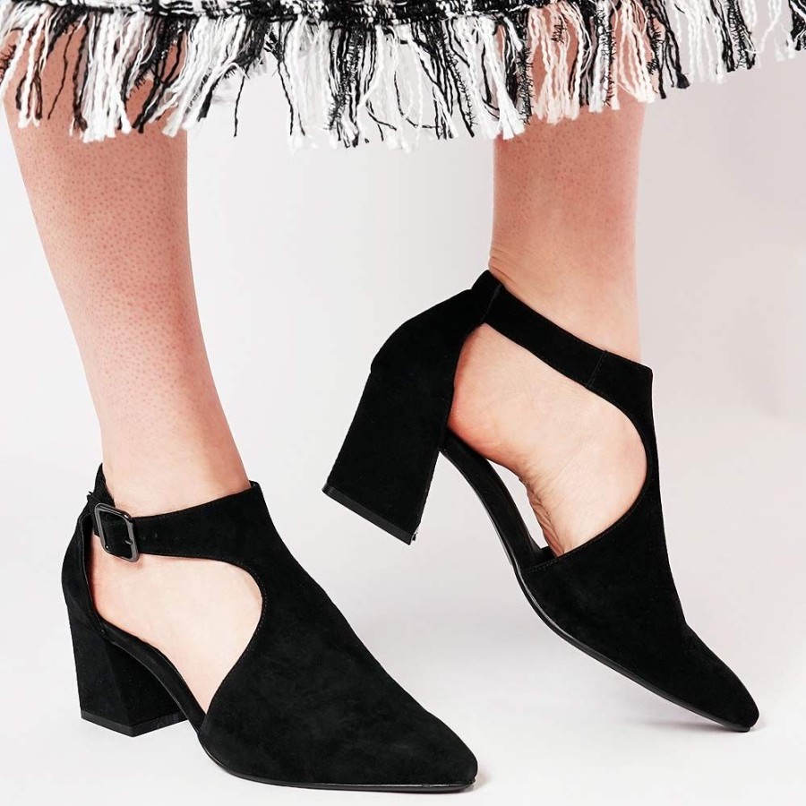 Heels Django & Juliette | Moreno Black Suede