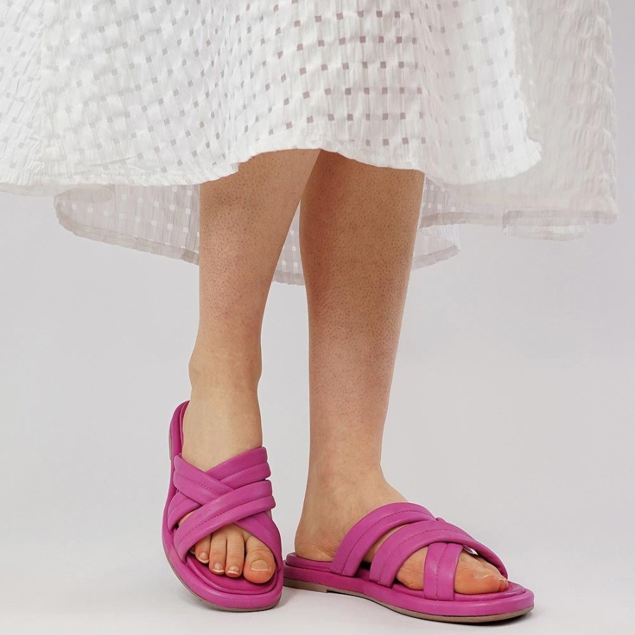 Sandals Sala | Beach Fuchsia