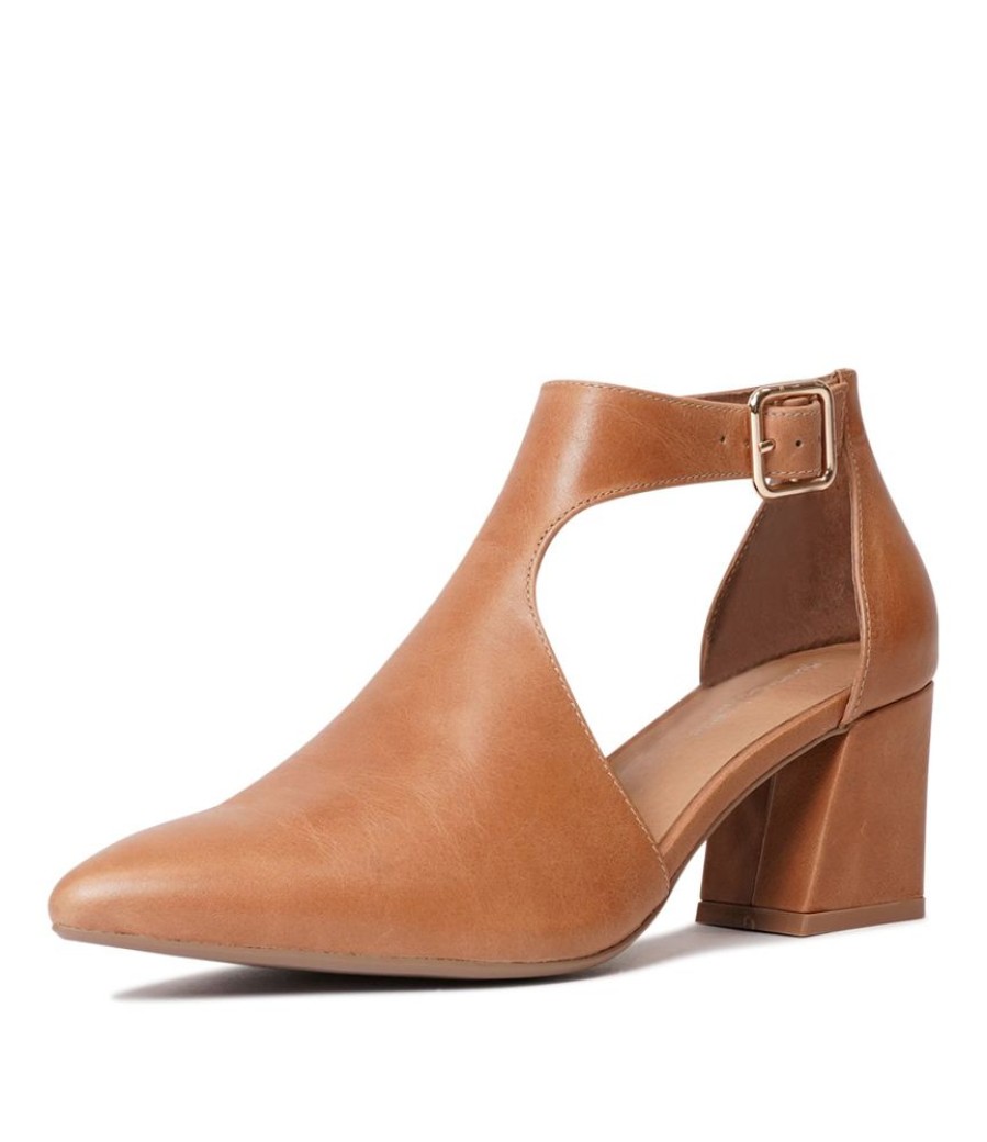 Heels Django & Juliette | Moreno Tan Leather