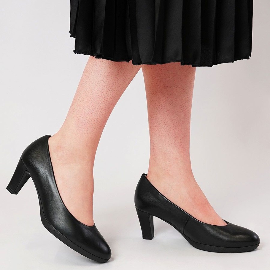 Heels Gabor | Coti Black Leather