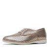 Flats Rollie | Derby Punch Rose Gold