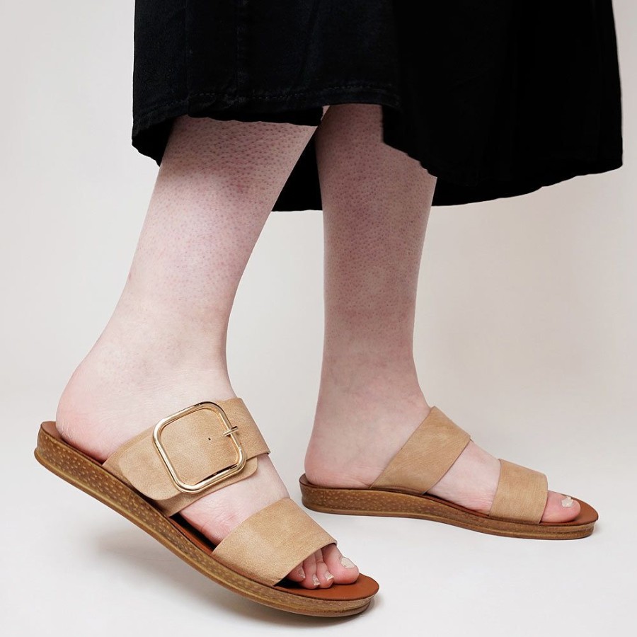 Sandals Los Cabos | Doti Camel Sandals