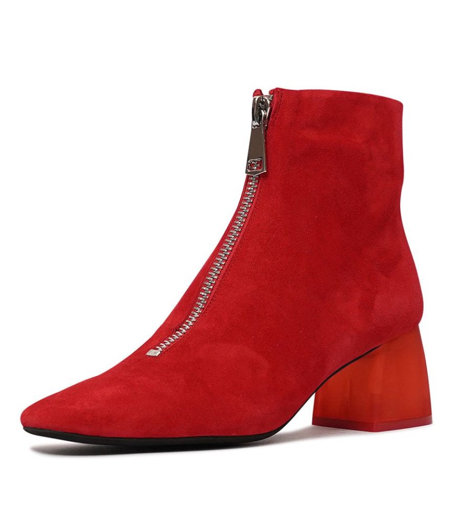 Boots Django & Juliette | Molano Red Suede