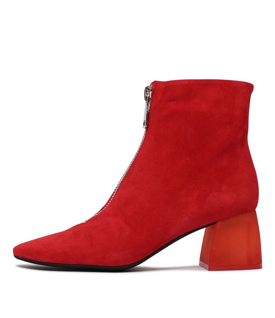 Boots Django & Juliette | Molano Red Suede