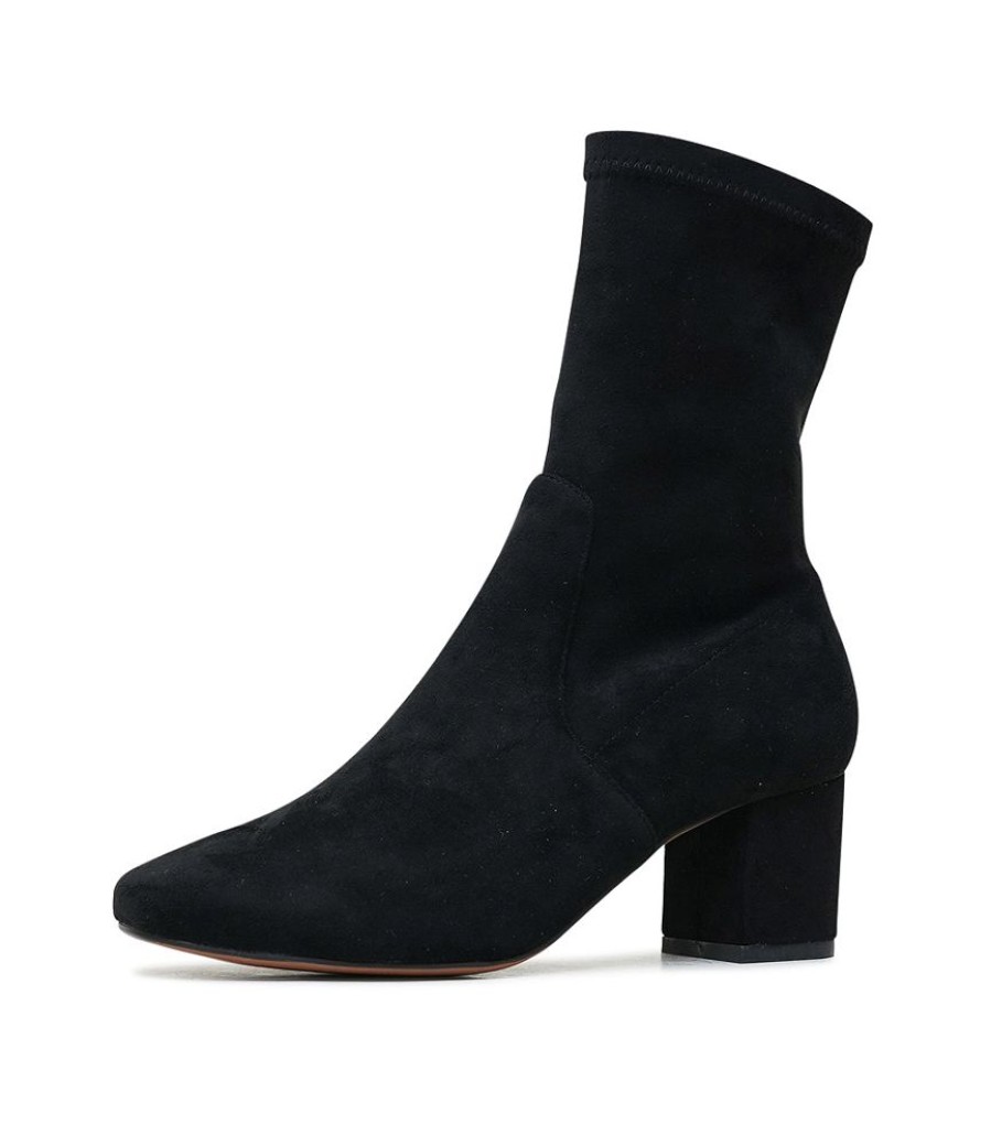 Boots Mollini Shoes | Careful Black Ankle Boots