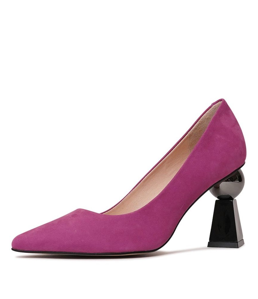 Heels Chrissie | Raffy Fuchsia Nubuck