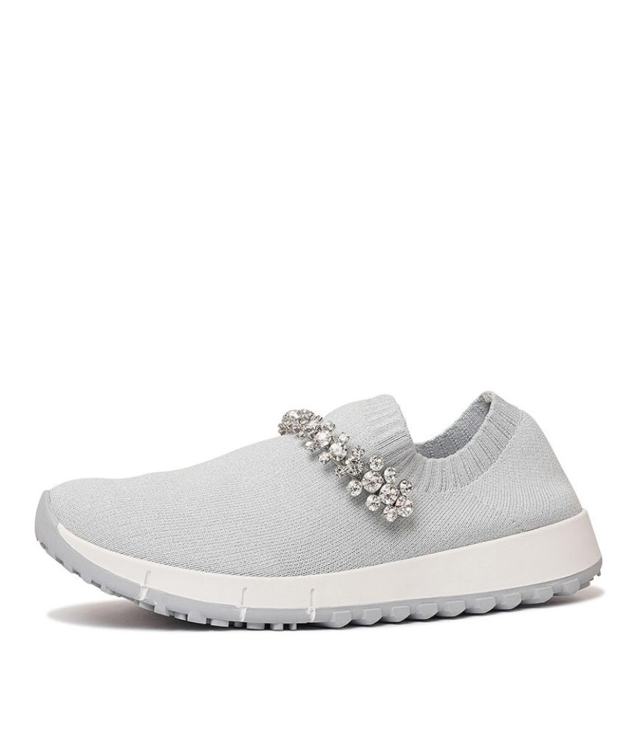 Flats Django & Juliette | Jolo Misty / Silver Trim