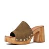 Heels Mollini Shoes | Harmoni Olive Suede