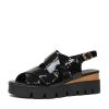 Sandals Django & Juliette | Riku Black Patent