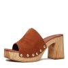 Heels Mollini Shoes | Harmoni Cognac Suede