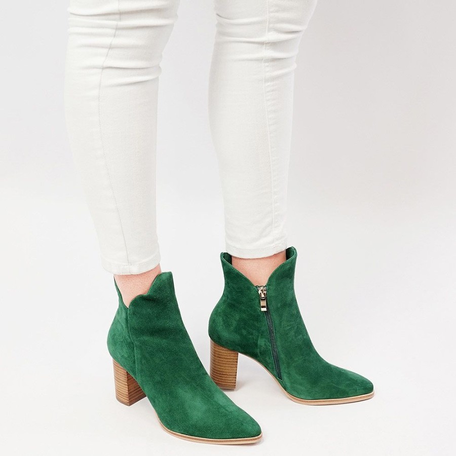 Boots Django & Juliette | Astronomy New Emerald Suede