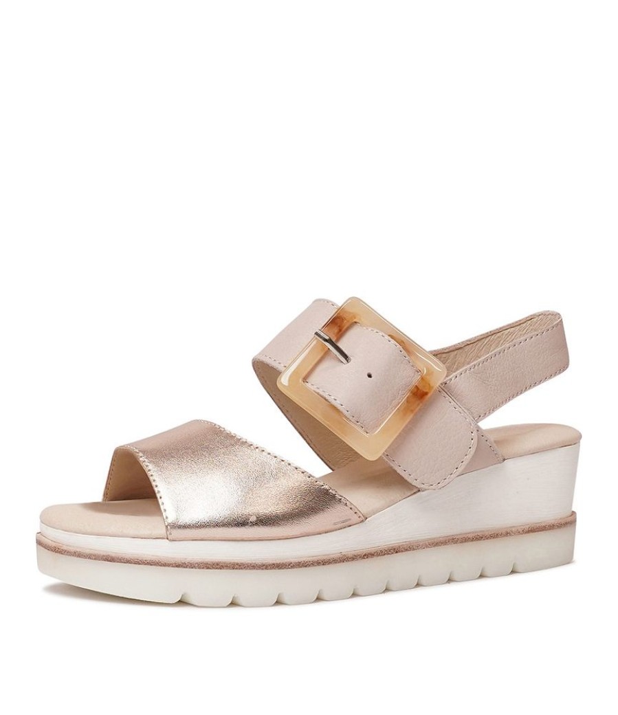 Sandals Django & Juliette | Wacie Pale Rose Gold