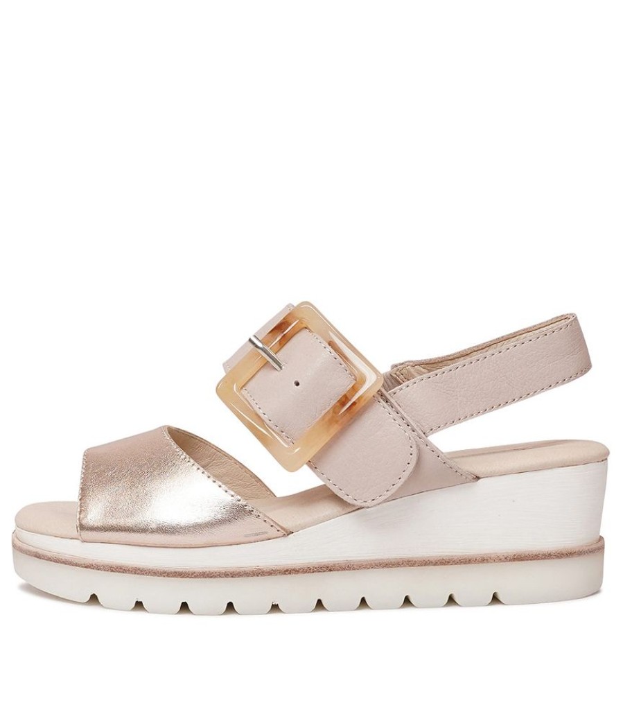 Sandals Django & Juliette | Wacie Pale Rose Gold