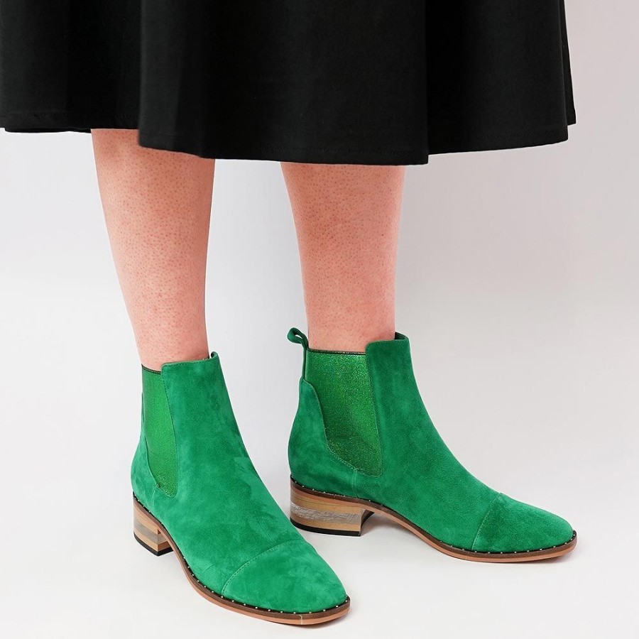 Boots Django & Juliette | Forda Spearmint Suede