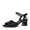 Heels Django & Juliette | Juba Black Shimmer