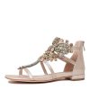 Sandals Django & Juliette | Menther Nude Shimmer