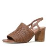 Heels Django & Juliette | Pickle Tan Weave