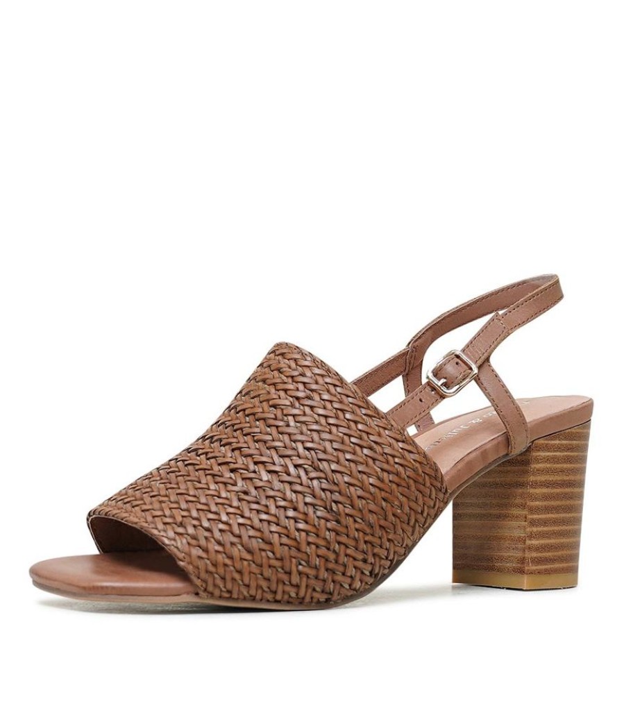 Heels Django & Juliette | Pickle Tan Weave