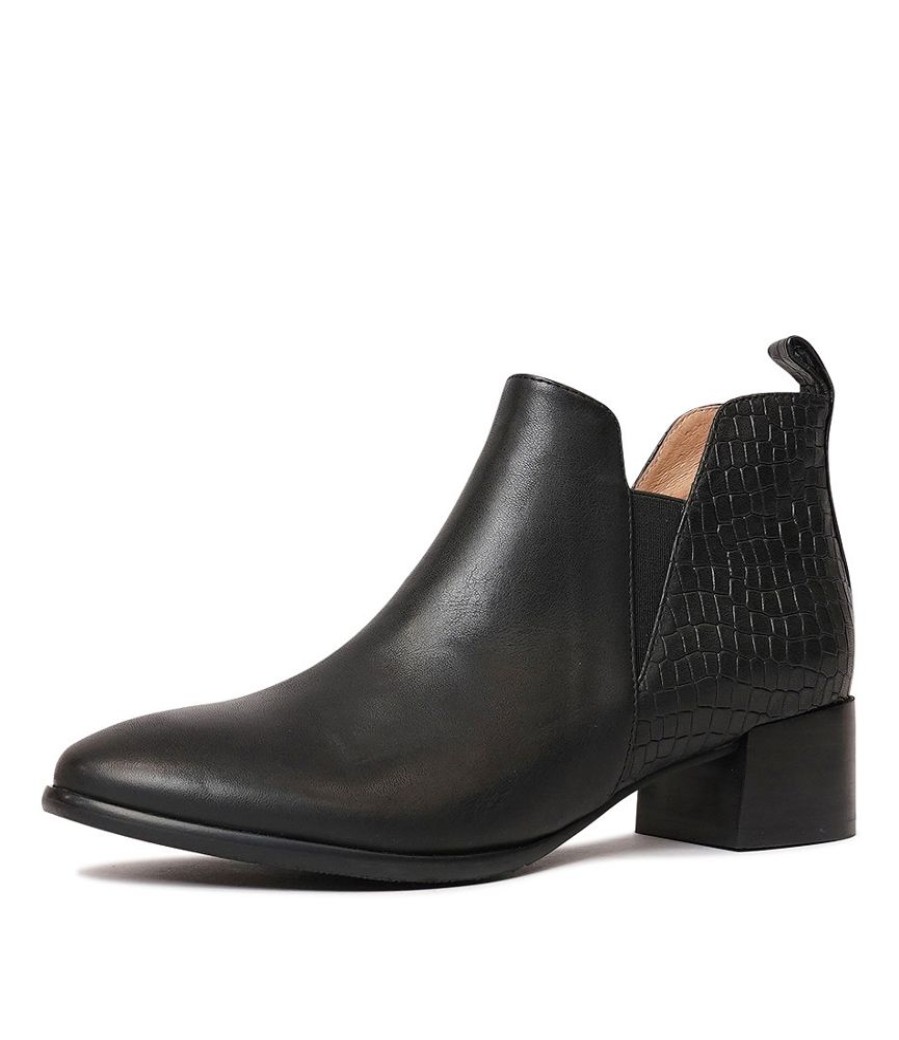 Boots Bresley | Anexia Black Croc