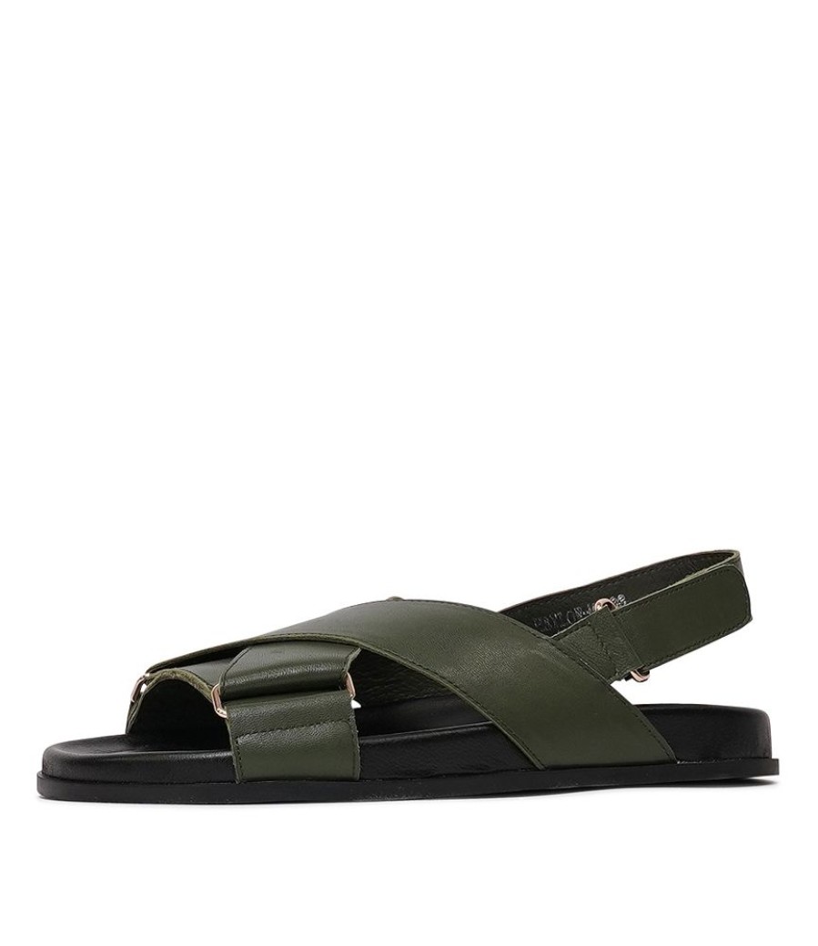 Sandals Mollini Shoes | Haylow Olive