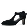 Heels Django & Juliette | Trinities Black Suede