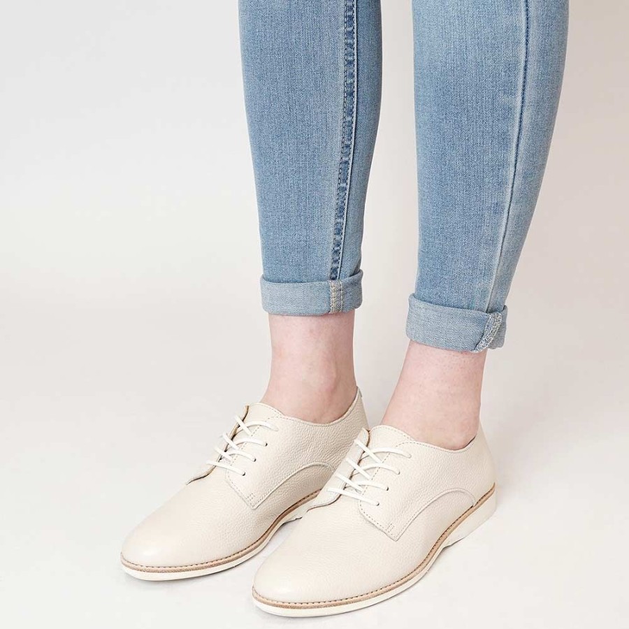 Flats Rollie | Derby Soft Bone Tumble