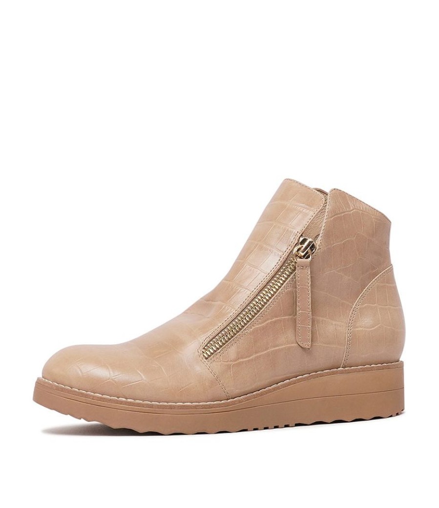 Boots Top End | Ohmyes Latte Croc