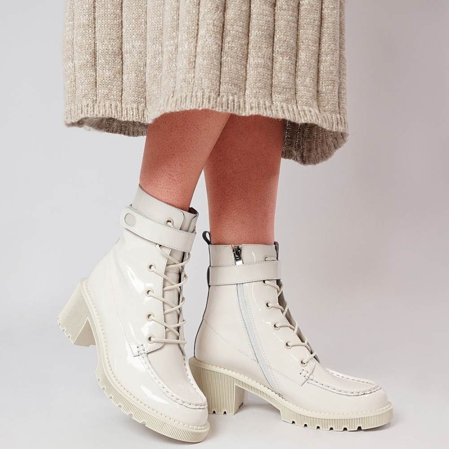 Boots Django & Juliette | Ziven Ivory Patent