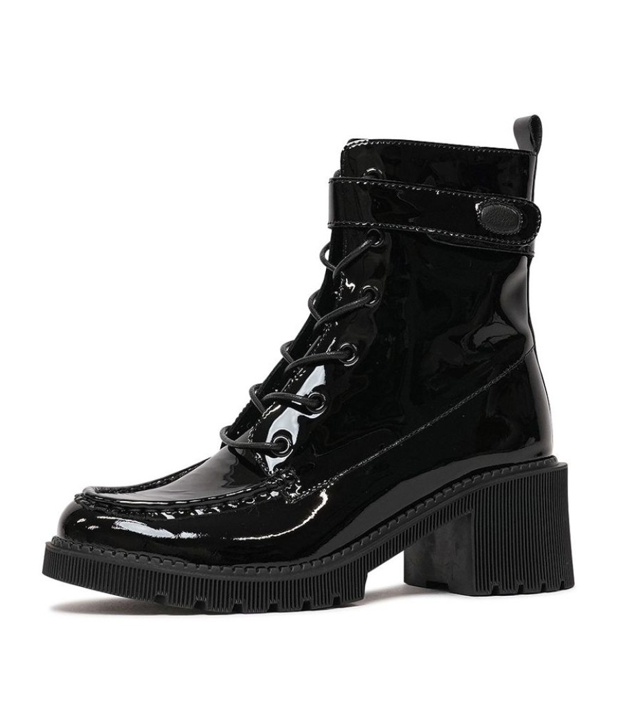 Boots Django & Juliette | Ziven Black Patent