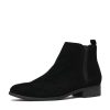 Boots Django & Juliette | Inflict Black/Black Suede Ankle Boots