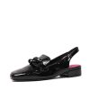 Flats Bresley | Randal Black Patent Leather Loafers