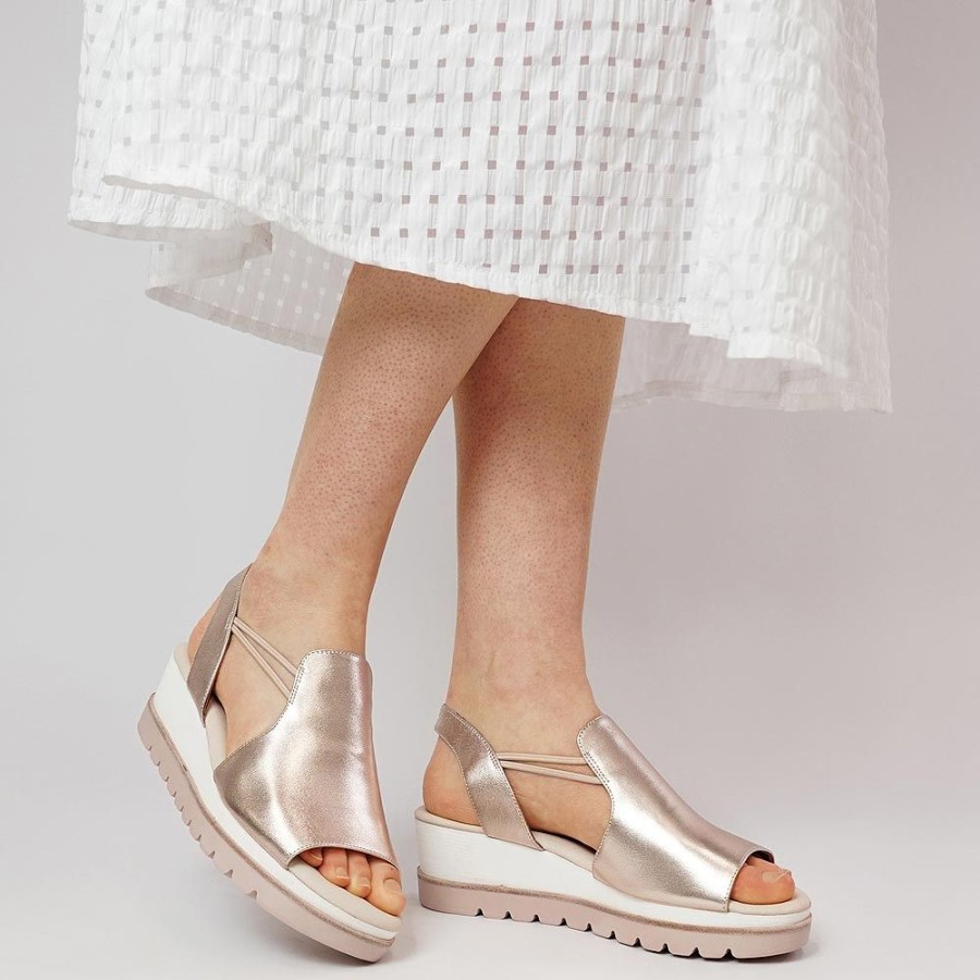 Sandals Django & Juliette | Wadmire Pale Rose Gold