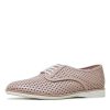 Flats Rollie | Derby Punch Chalk Pink