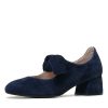 Heels Django & Juliette | Chiara Navy Suede