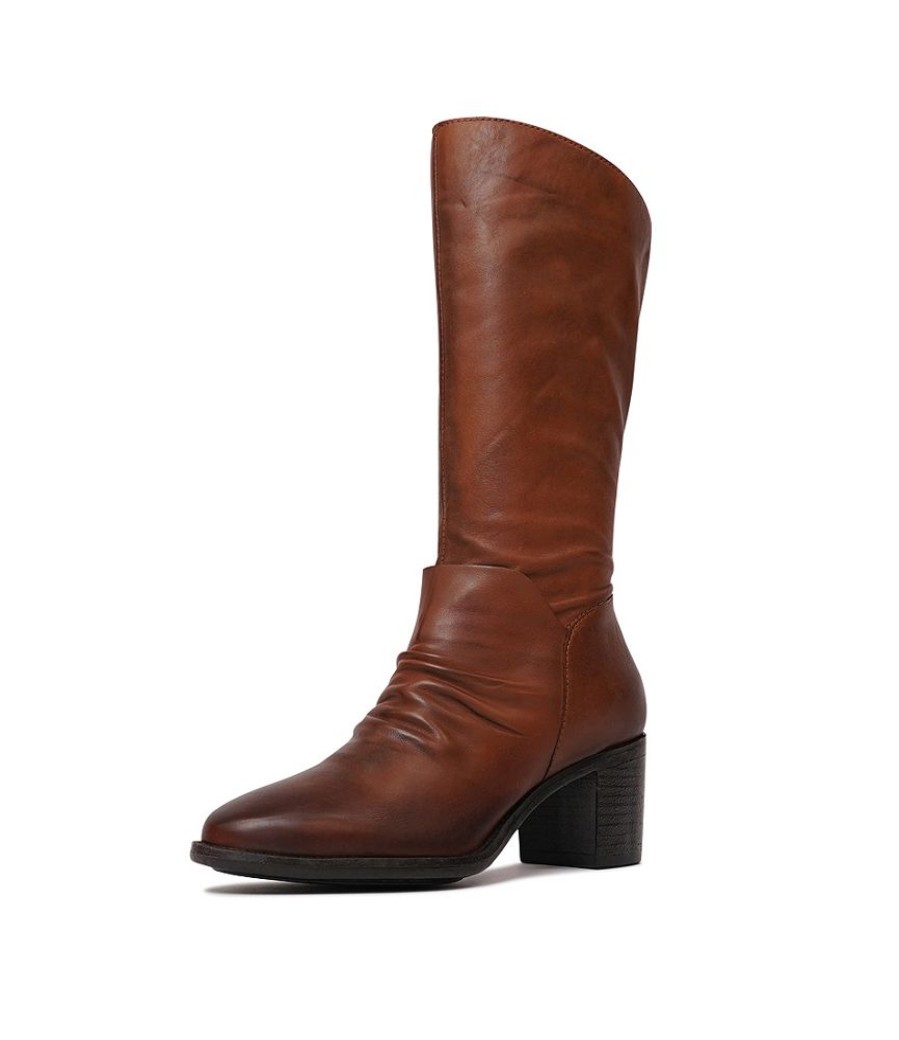 Boots EOS Shoes | Serafina Brandy