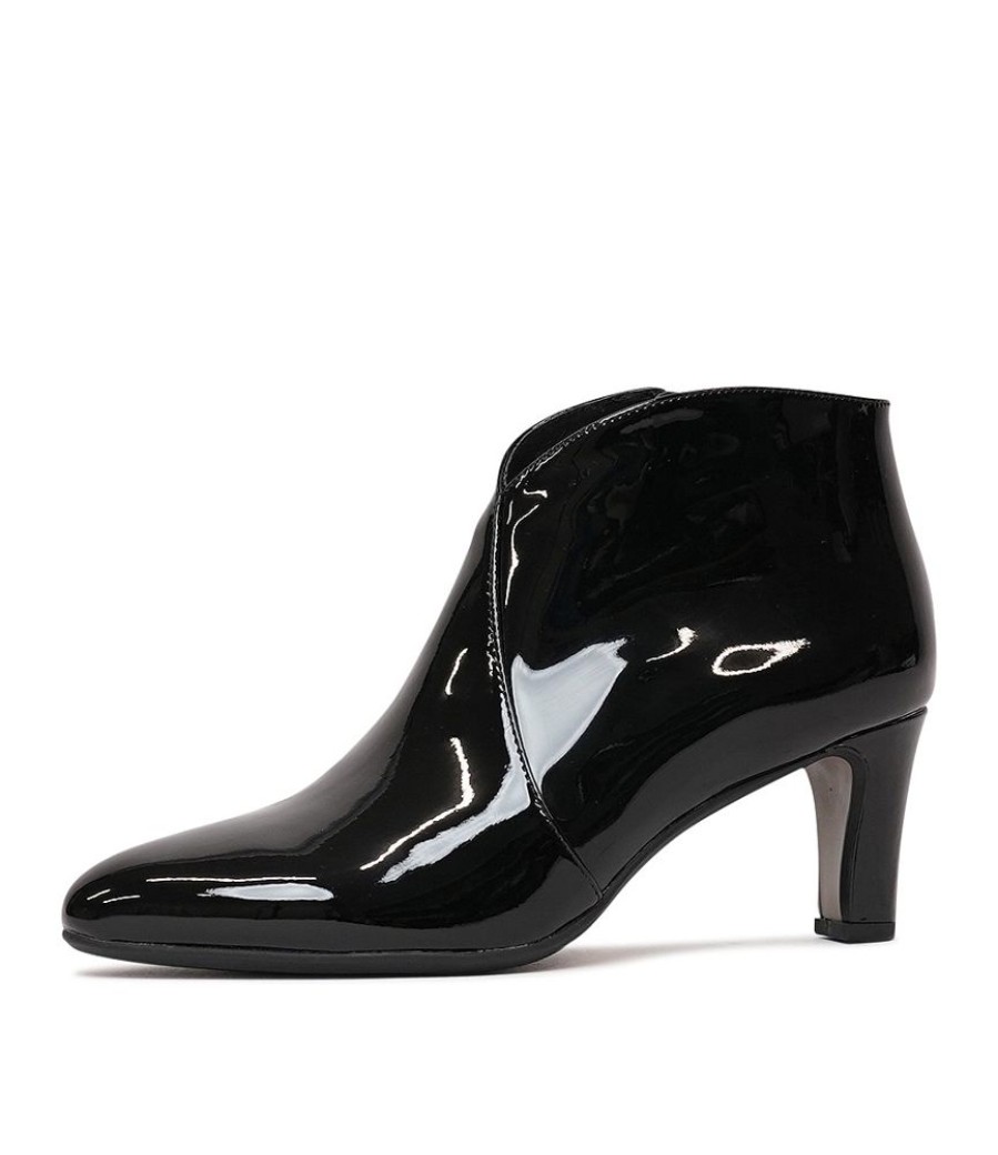 Boots Django & Juliette | Templess Black Patent