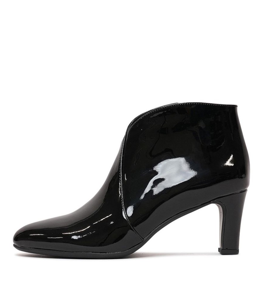 Boots Django & Juliette | Templess Black Patent