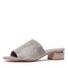 Sandals Django & Juliette | Tamarin Light Pewter Shimmer