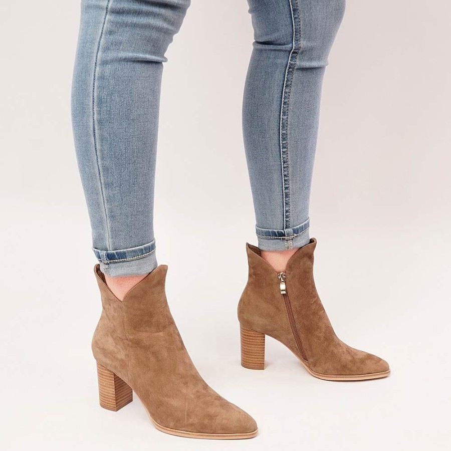 Boots Django & Juliette | Astronomy Light Choc Suede