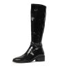 Boots Django & Juliette | Timothie Black Stretch Patent